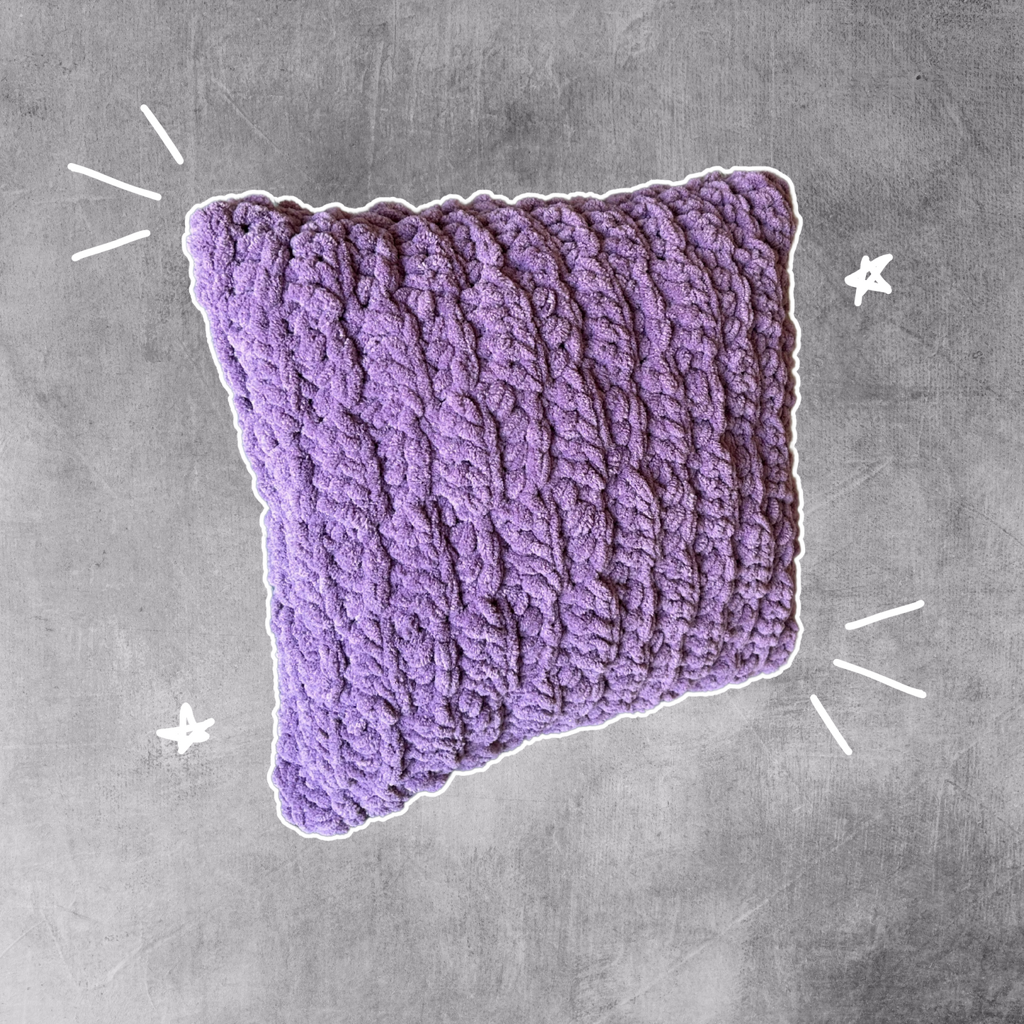 Lilac Cuddle Cloud Pillow