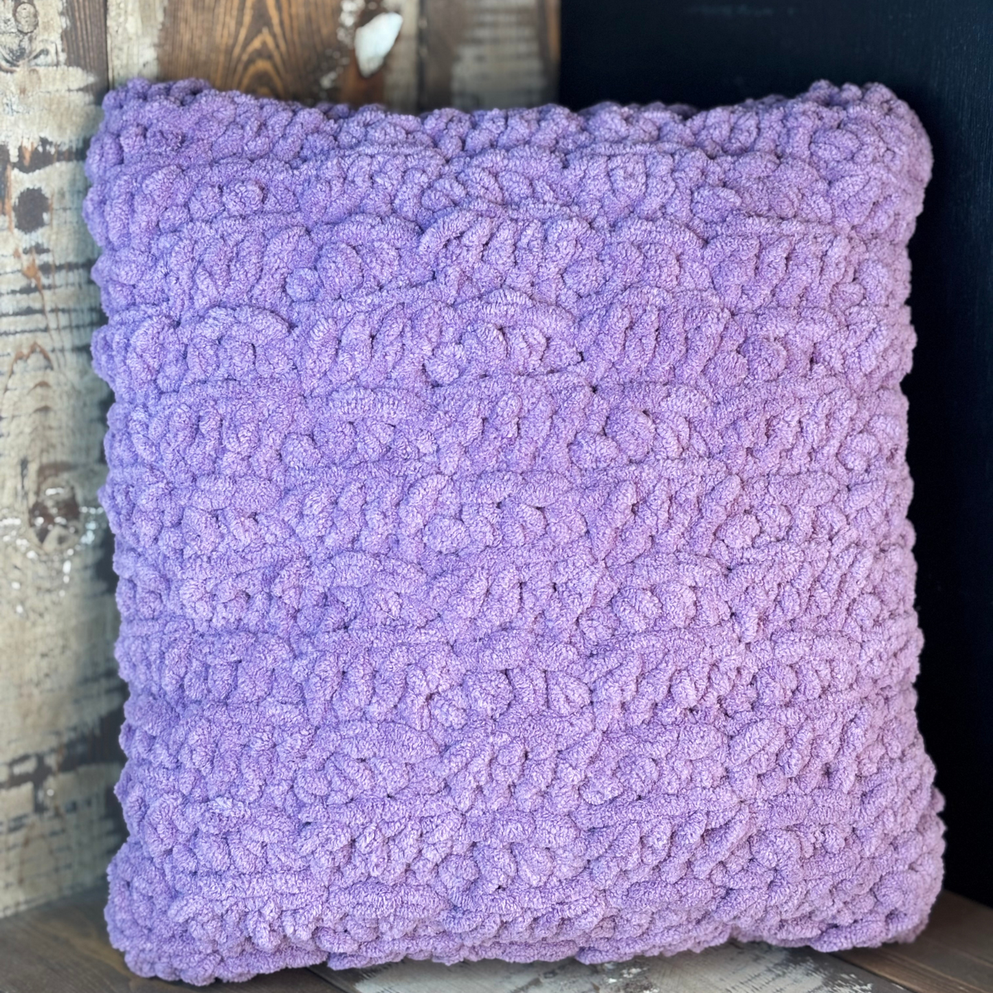 Lilac Cuddle Cloud Pillow